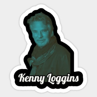 Retro Loggins Sticker